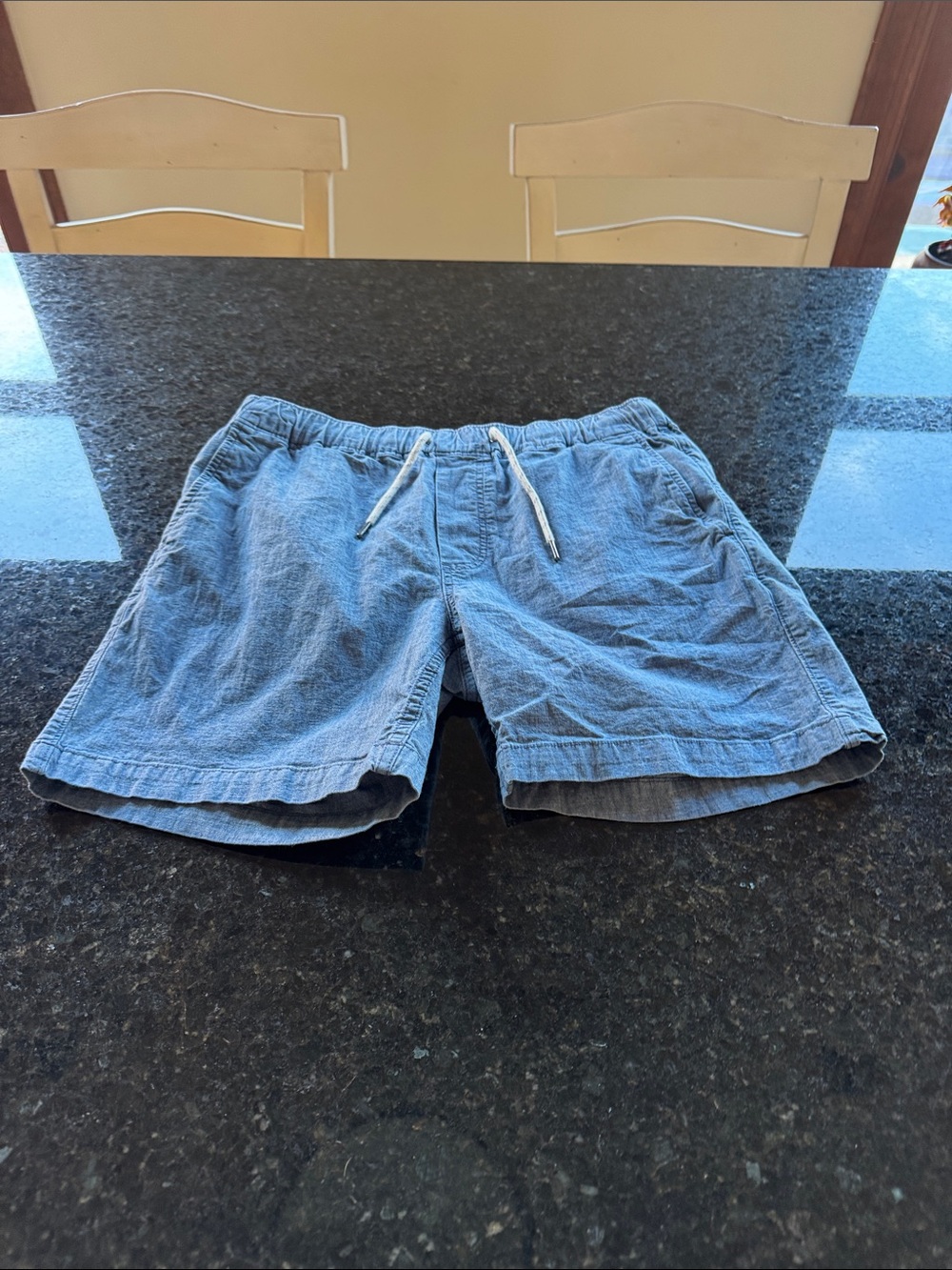 Faherty - Light Blue - Drawstring Hybrid Shorts